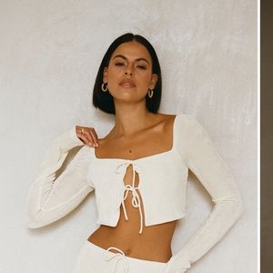 Sabo Skirt Marcelle Top Cream US size 10